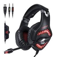Auriculares Gamer Geeklin Usb Control De Volumen Micrófono