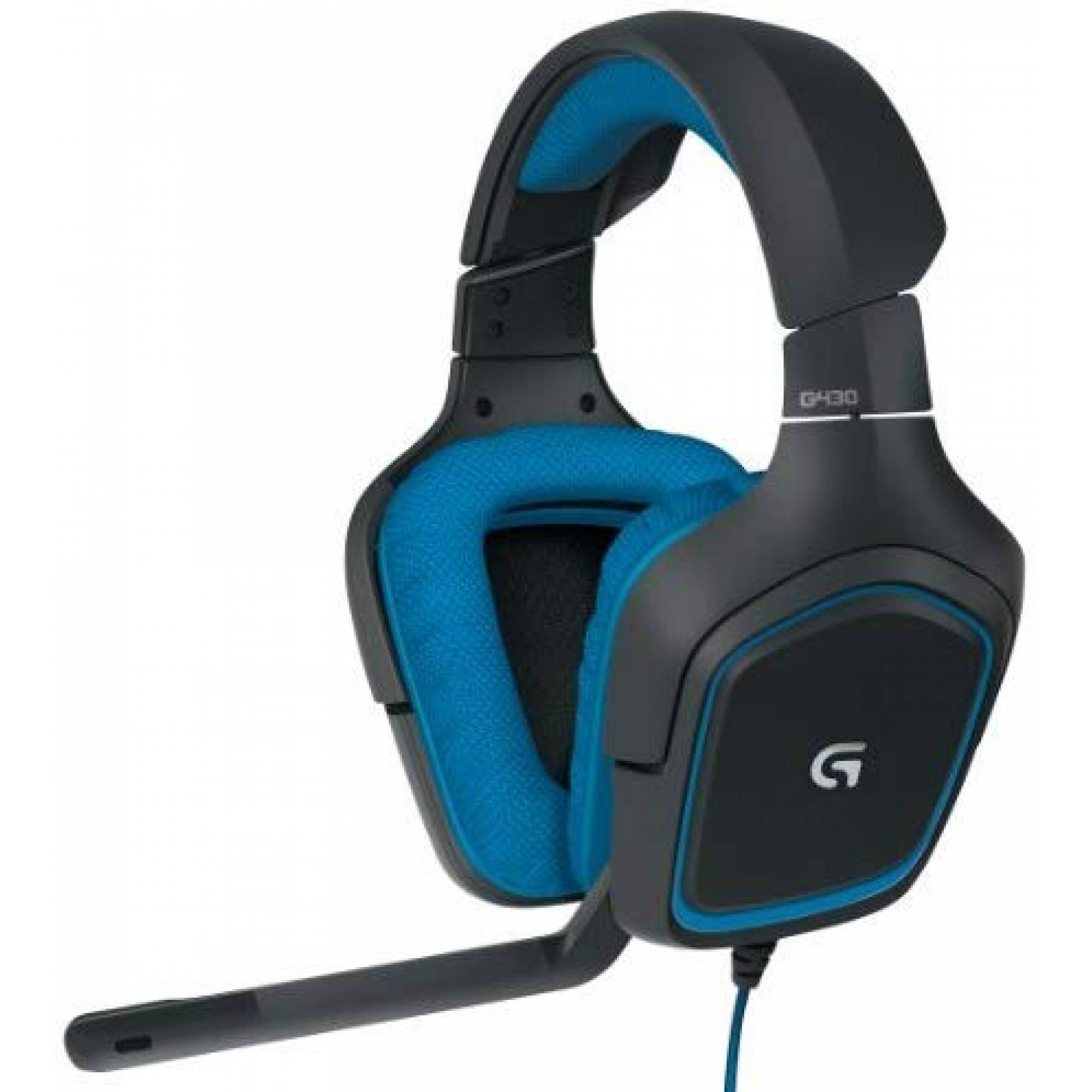 Diadema Gamer Logitech G G430 Dolby 7.1 -Detalles Azul