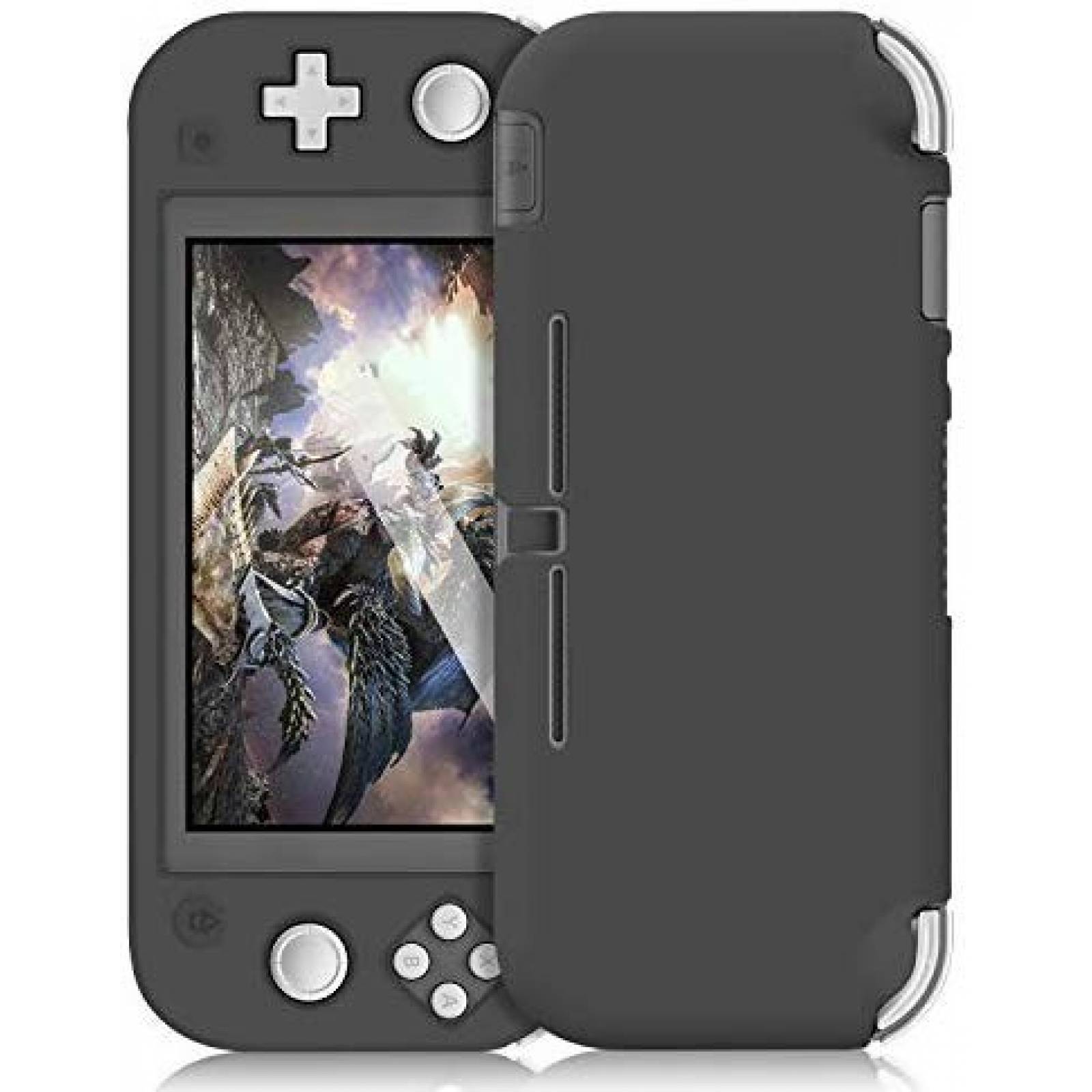 Funda de silicona YUANHOT para Nintendo Switch lite -gris