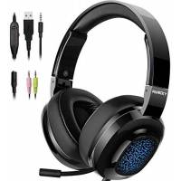 Diadema Panicky Gamer Cancela Ruido Sonido Envolvente -Negro