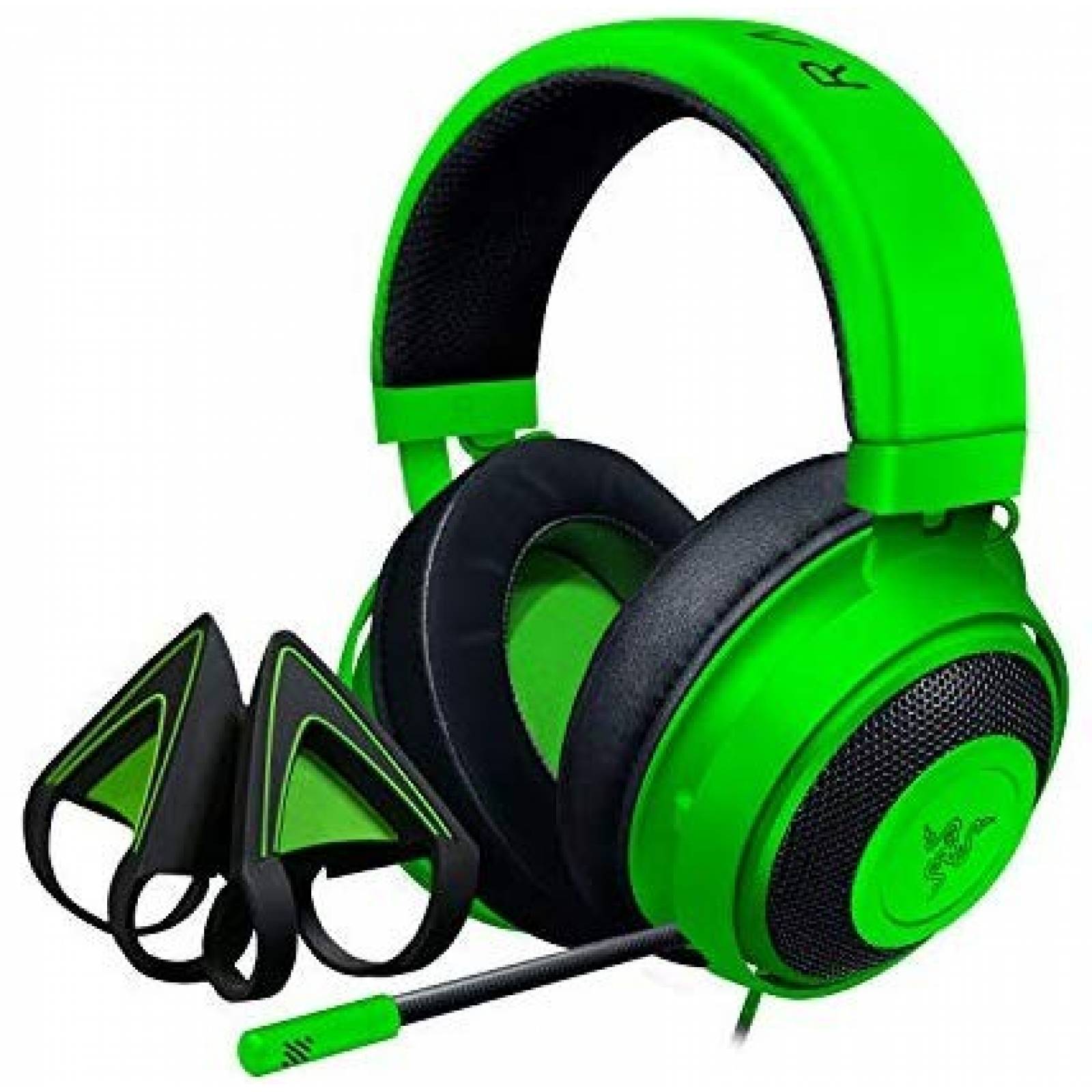 Auriculares gamer Razer Kraken con micrófono -Verde