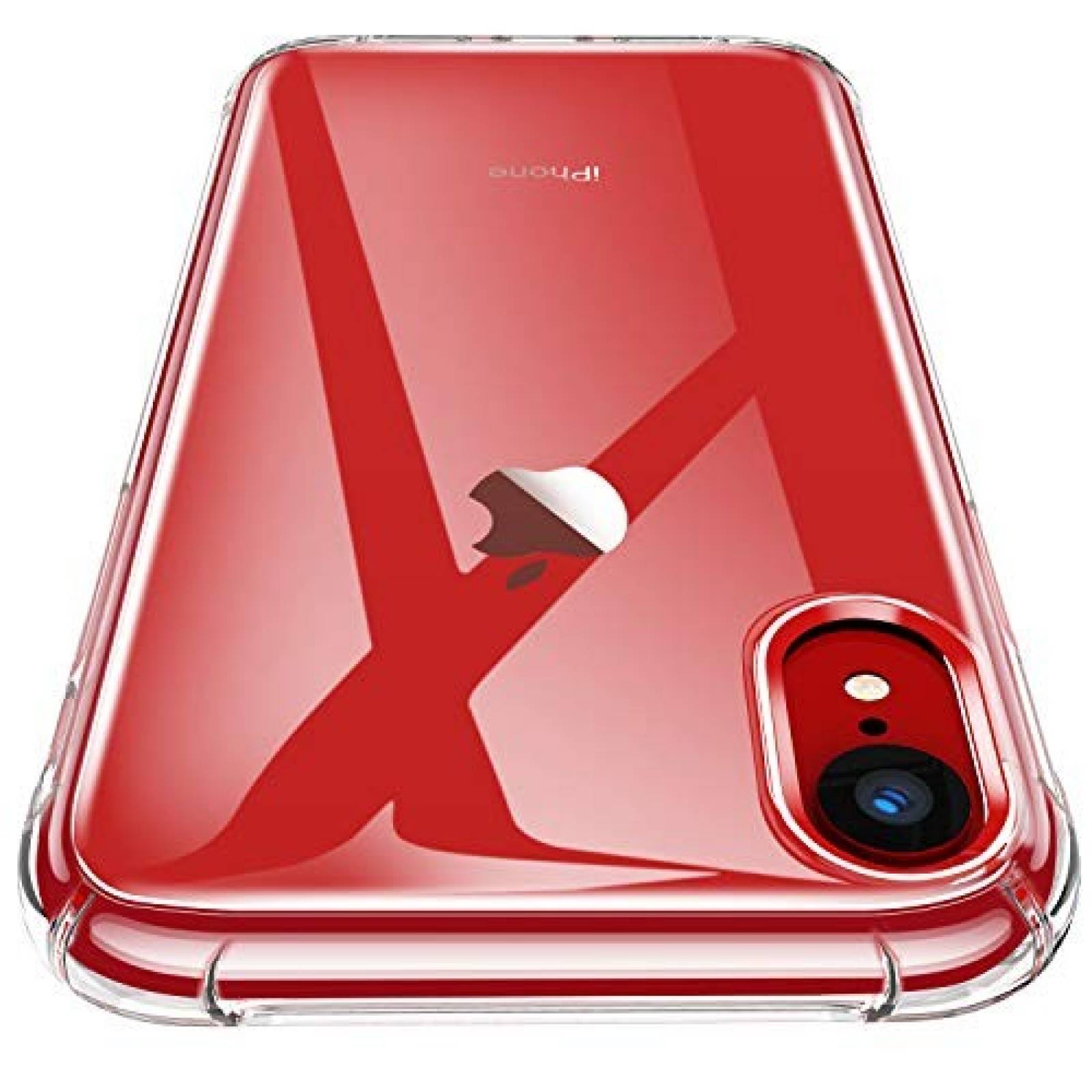 Funda para celular Canshn para iPhone de TPU -transparente