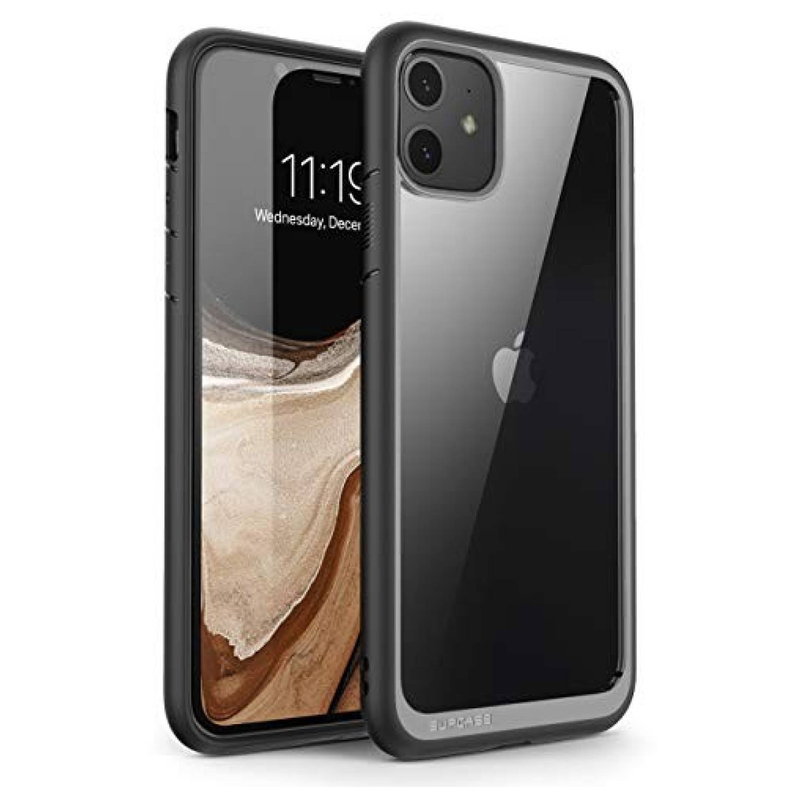 Funda SUPCASE para iPhone 11 6.1'' TPU Protección -Negro