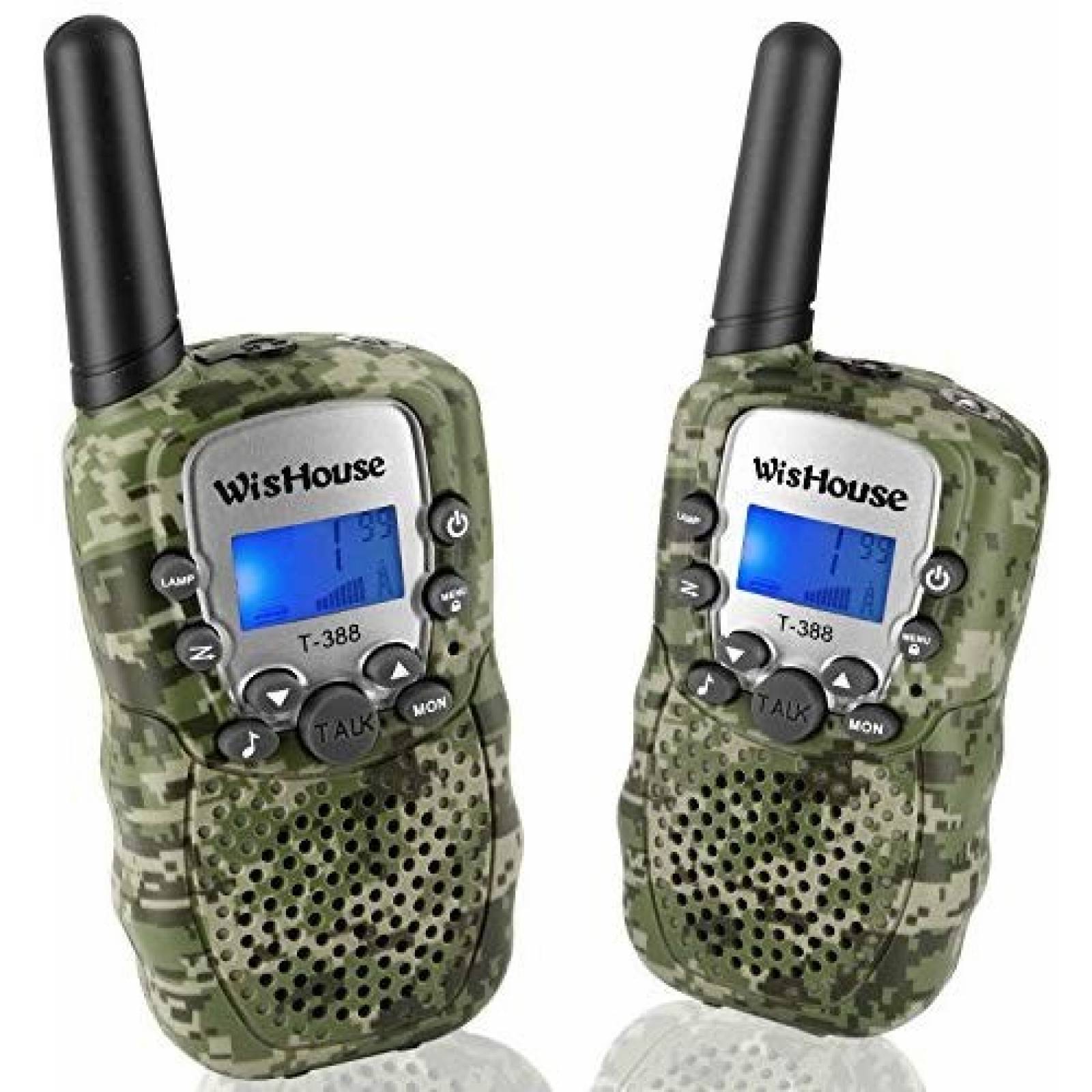 Walkie Talkie Wishouse T388 juguete para niños -camuflage