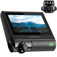 Cámara Apeman Para Auto Dash 4K Pantalla Touch Gps 170º