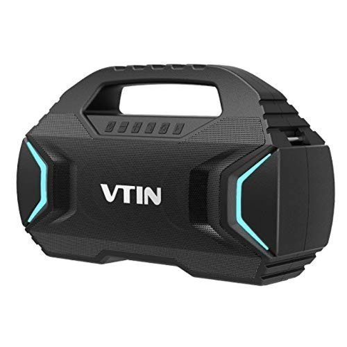 Bocina Vtin Portátil Bluetooth 360 Grados 30hrs -Negro