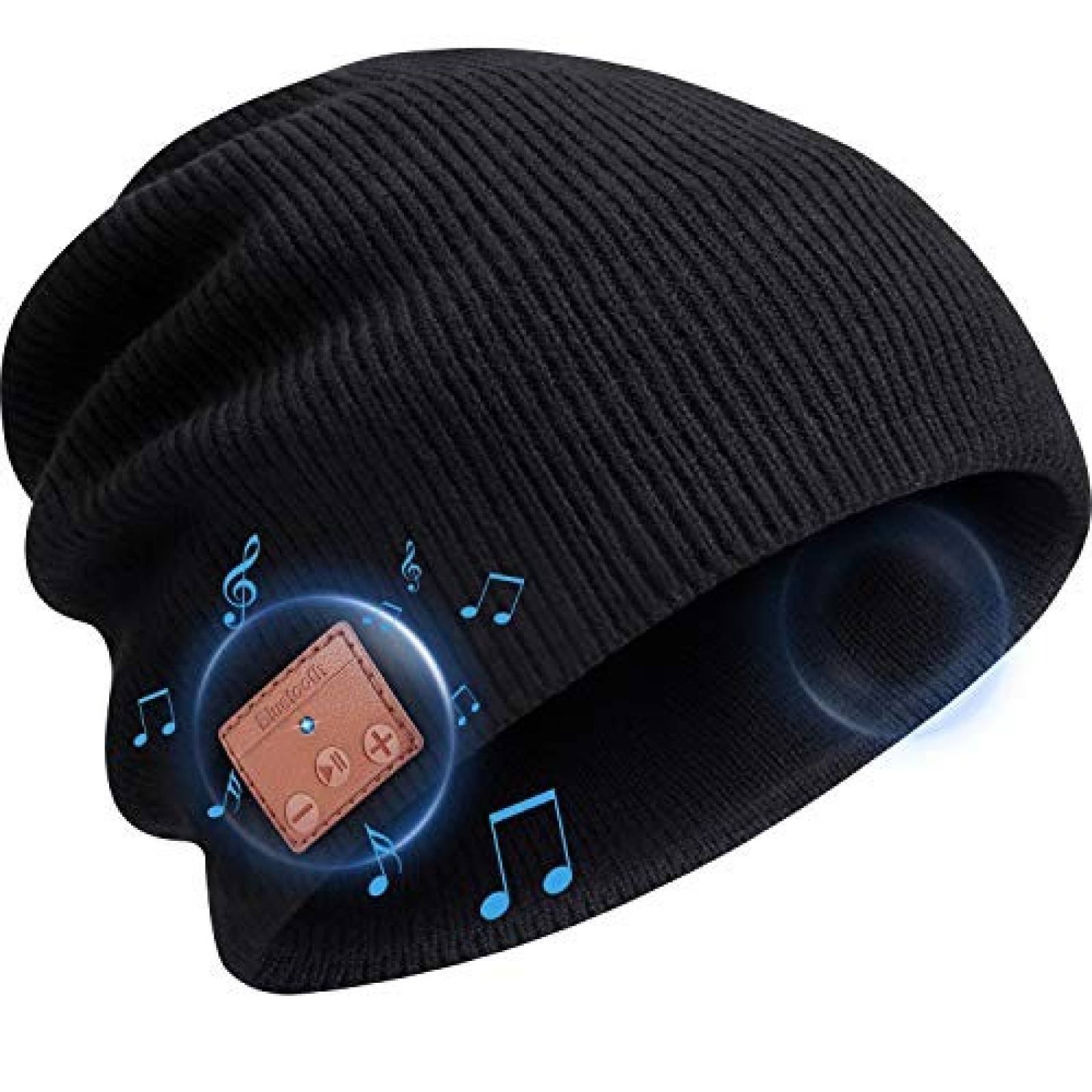 Gorro con auriculares Blulu Bernie Bluetooth 5.0 -Negro