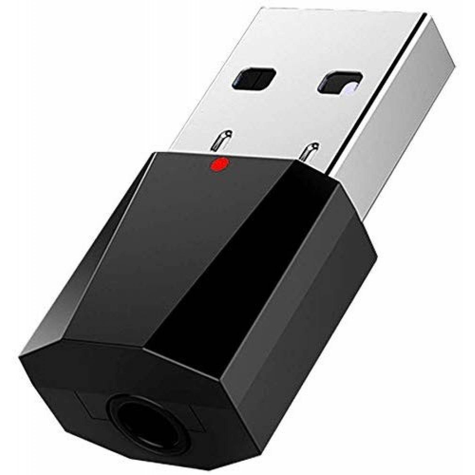 Adaptador Aigital Bluetooth USB Portátil Salida 3.5mm Aux