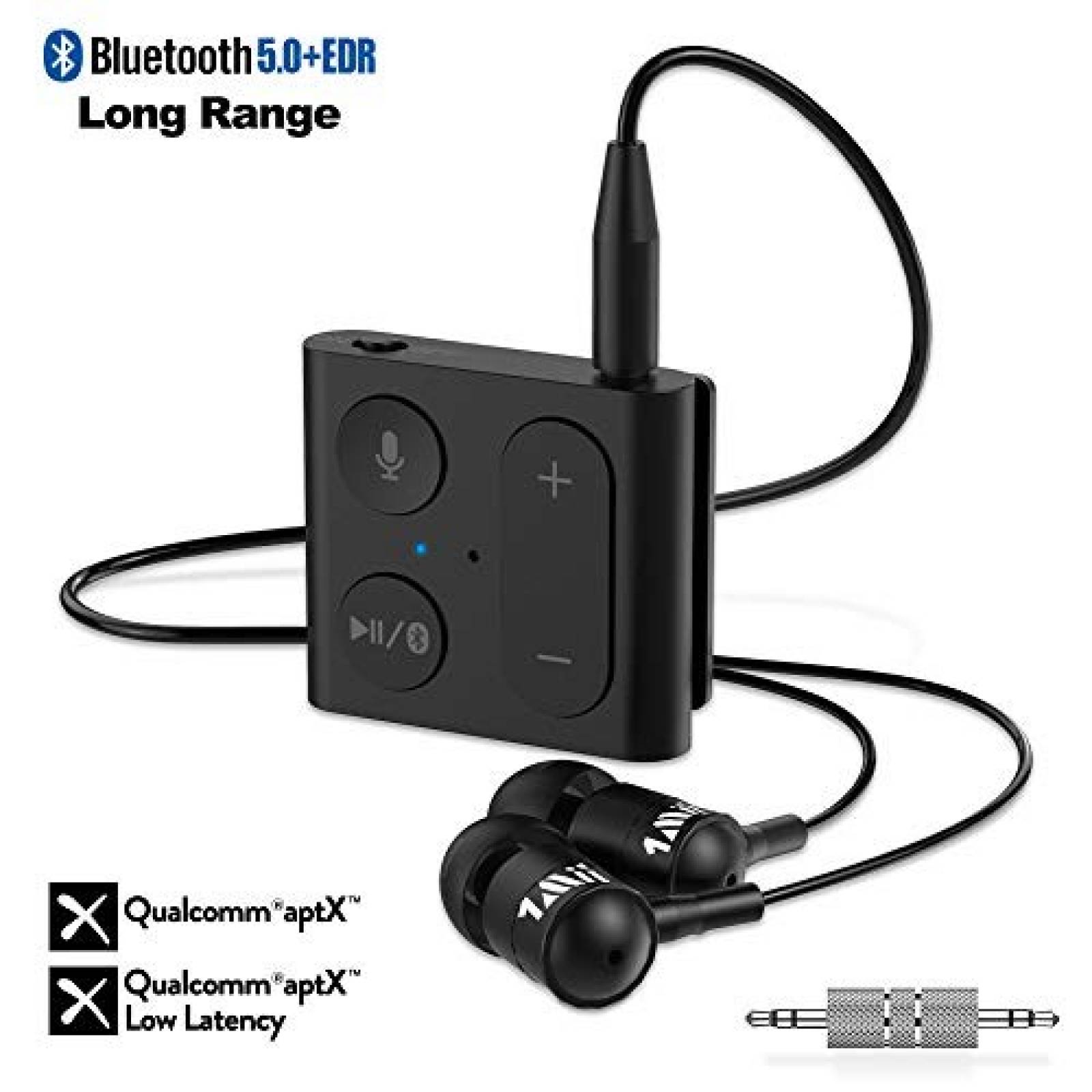 Receptor de Audio Bluetooth para Auto RadioShack RS234041 / Aux