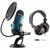 Micrófono USB Blue Microphones Yeti + audífonos -azul