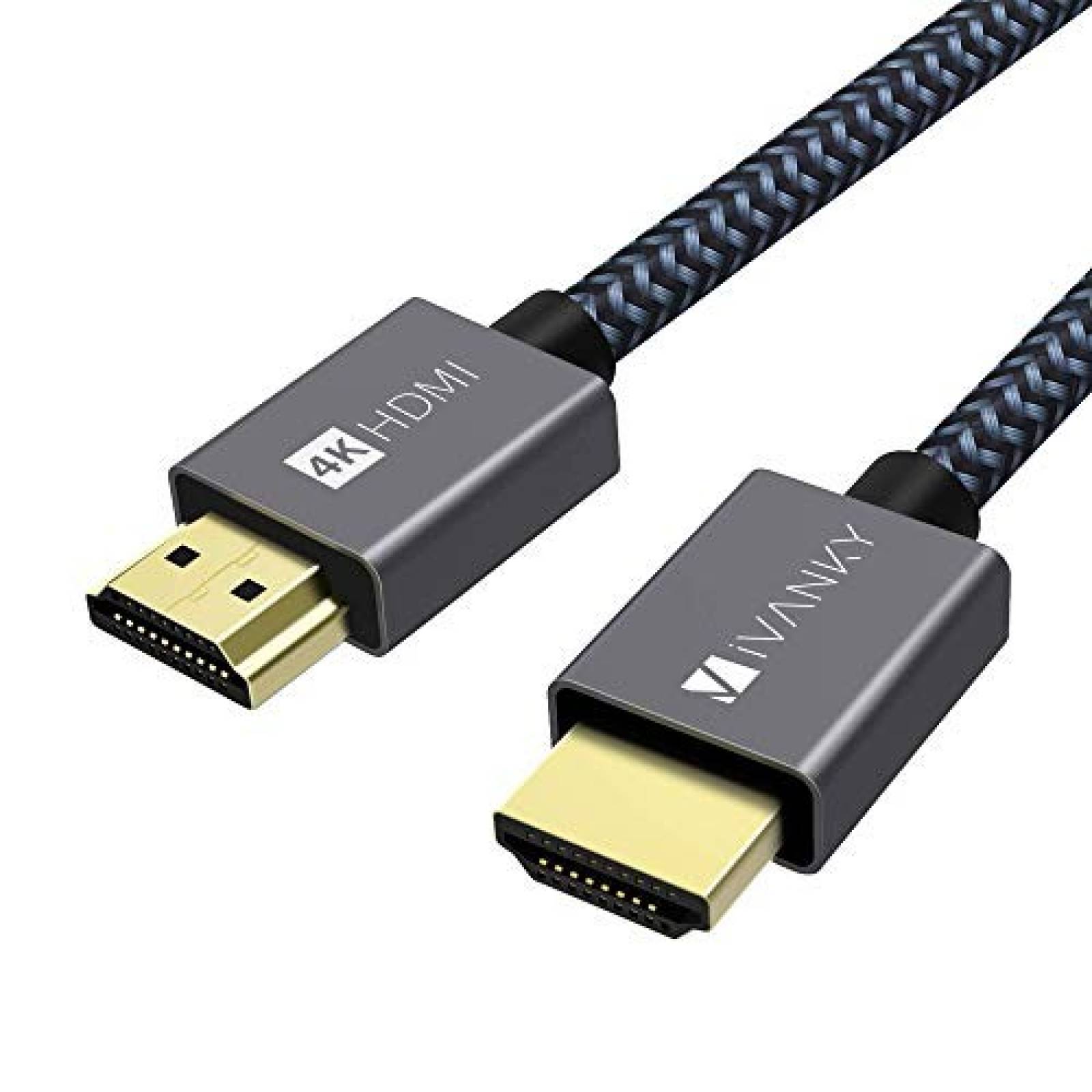 Cable HDMI IVANKY 3.3 ft alta velocidad 18Gbps -Negro