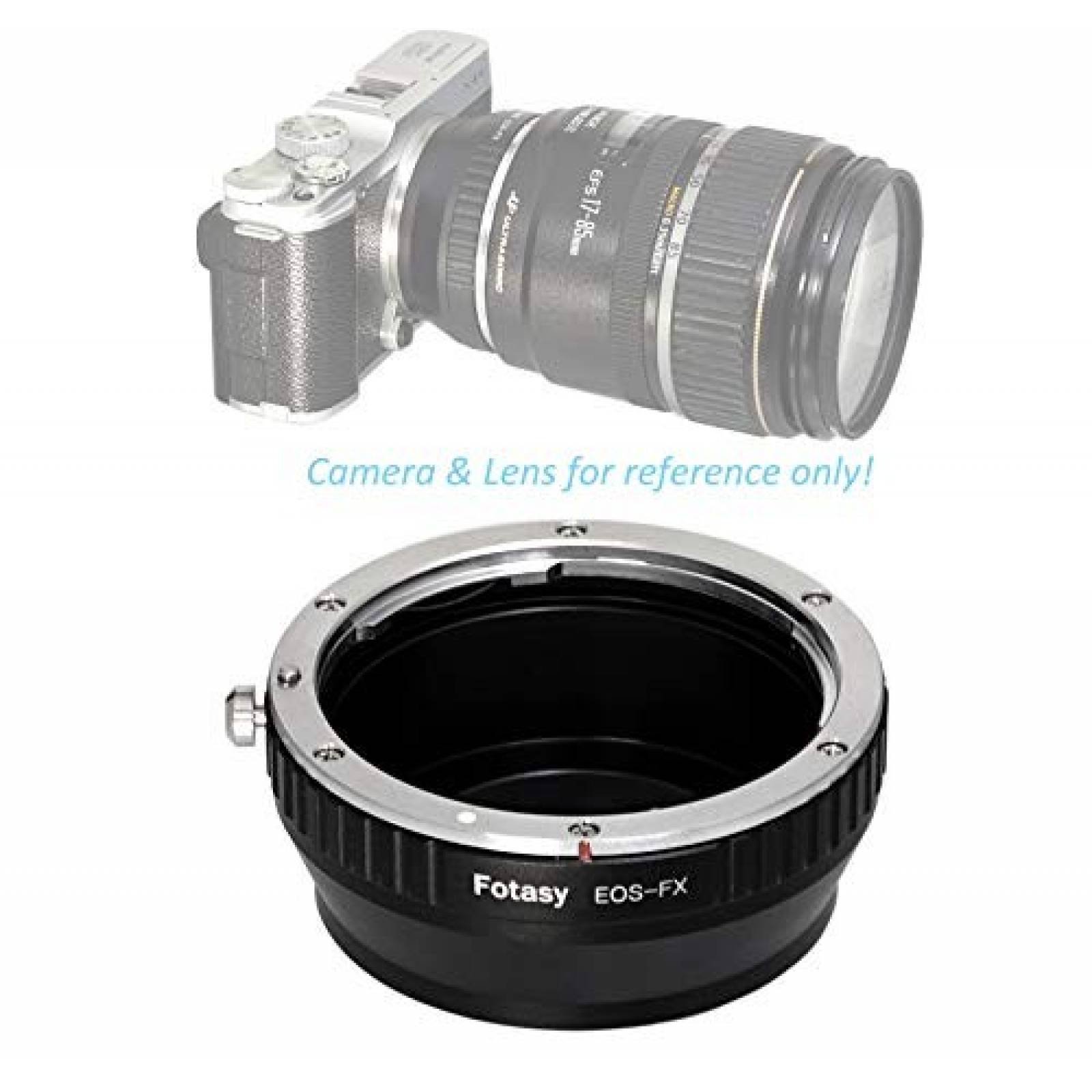 Adaptador para lente Fotasy AF16 0.630" para Canon EOS