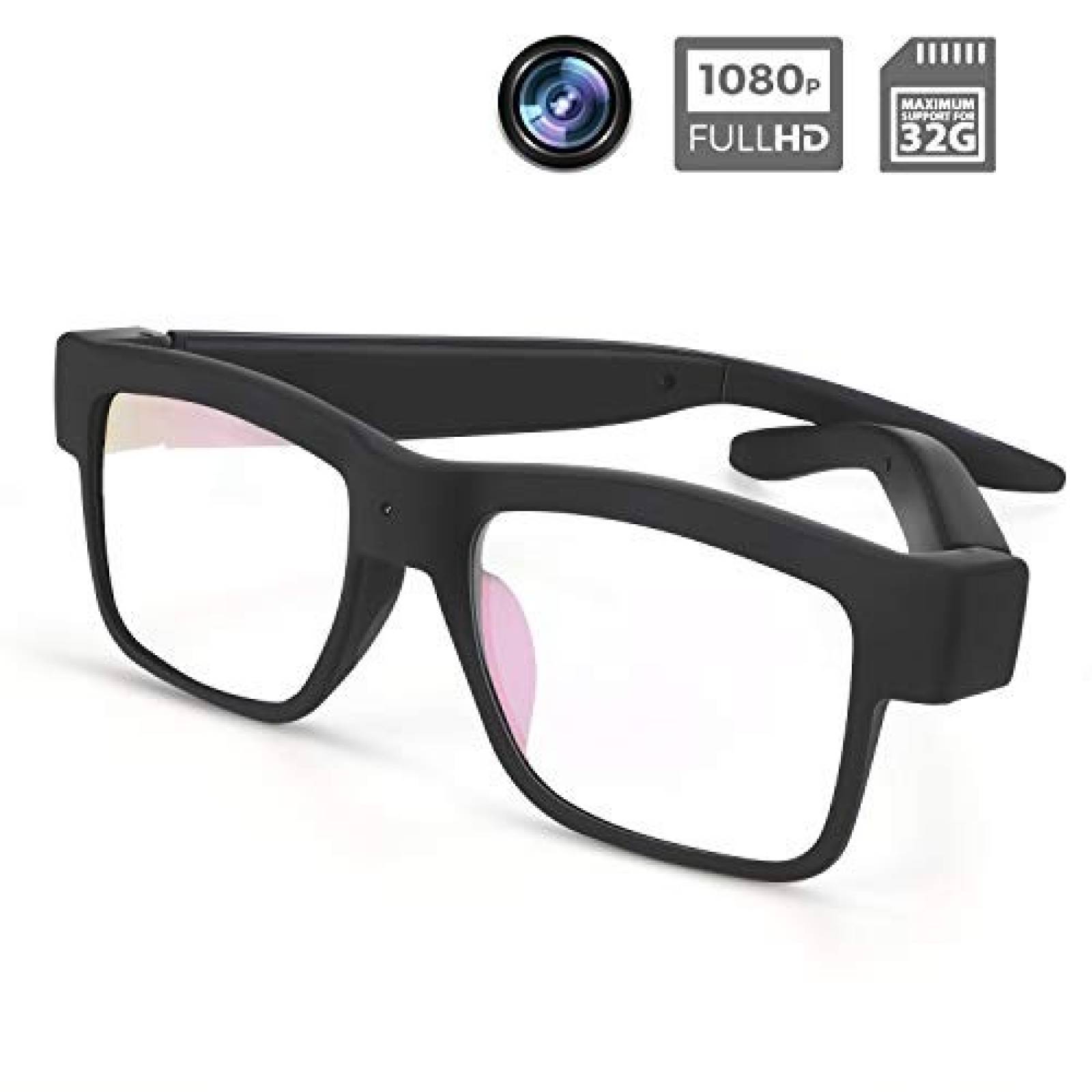 Lentes con cámara espía Towero 30fps 60min grabación -Negro