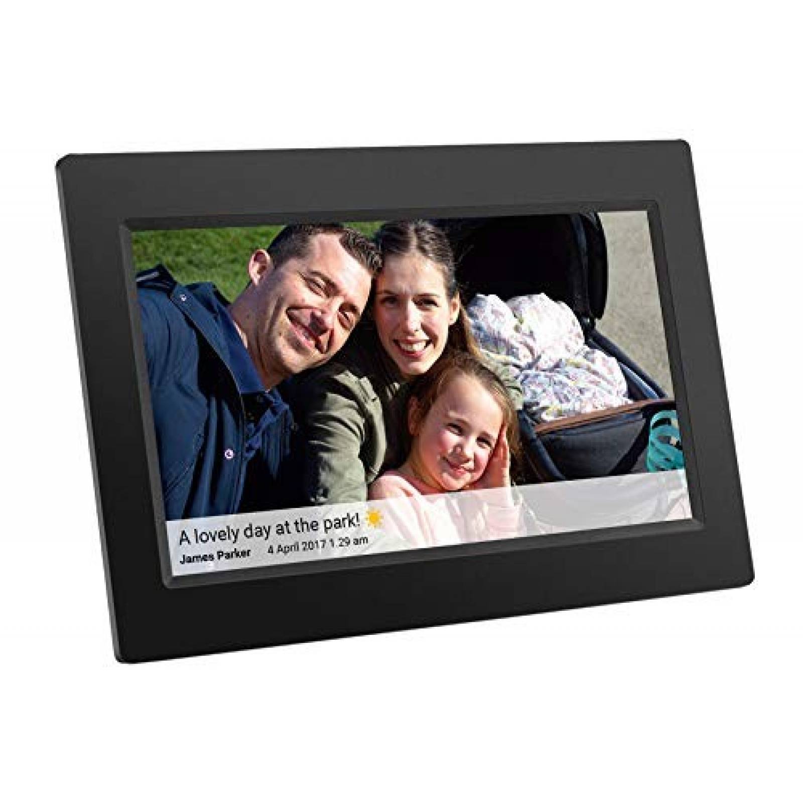 Marco de fotos digital Feelcare 10" panel LCD 16GB -negro