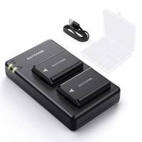 Cargador De Batería Ravpower Np-Fw50 Para Cámara Sony 2 Pack