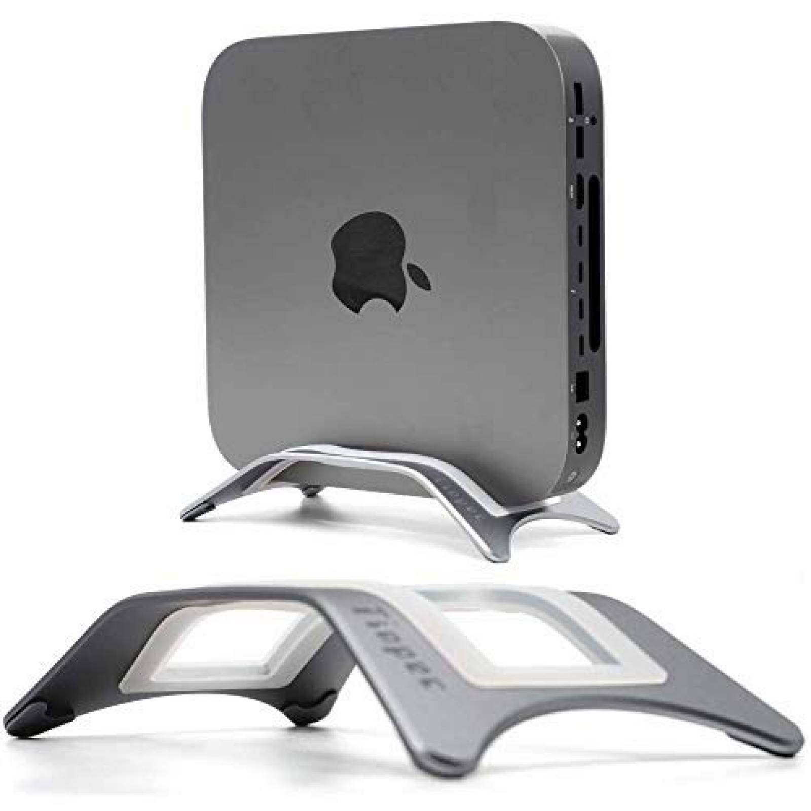 Mini soporte de escritorio Tinpec para MAC Mini -Gris