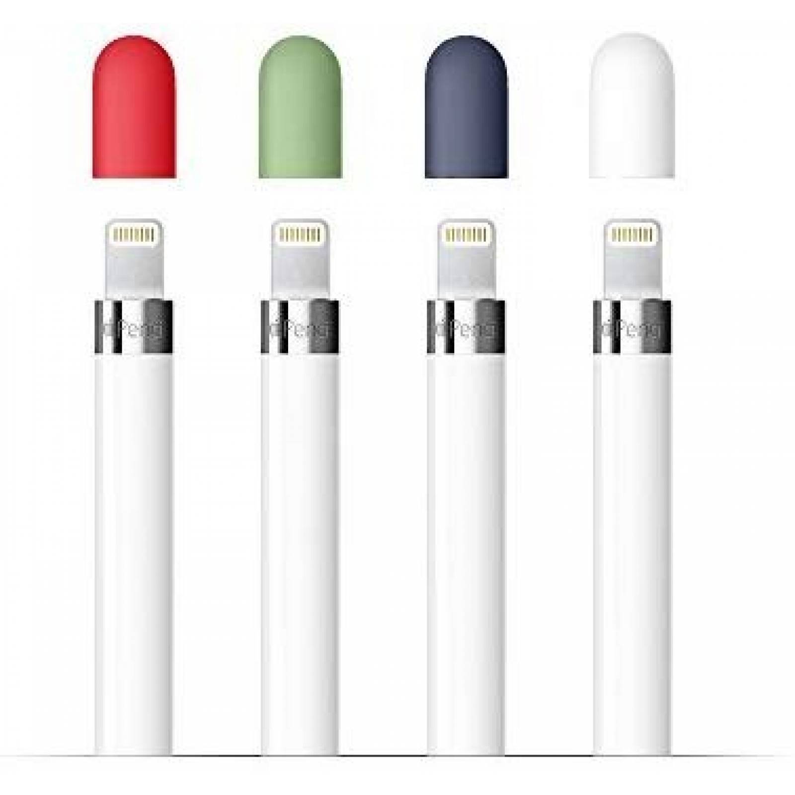Set de 4 tapones para Apple Pencil FRTMA 4 colores distintos