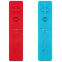 Control Gamer Yosikr Para Wii Inalámbrico -Rojo/ Azul