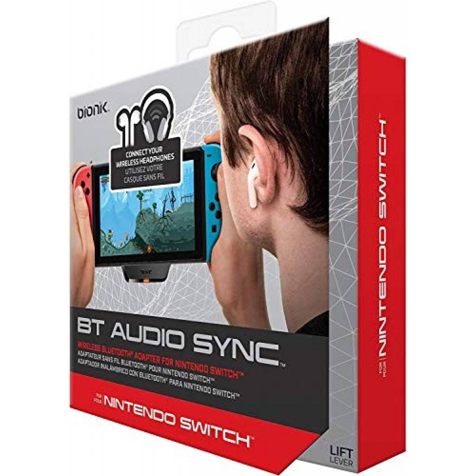 Adaptador de Audio Bionik Bluetooth para Nintendo Switch