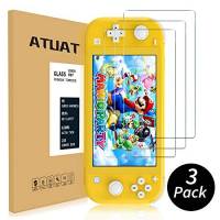 Pack Protectores De Pantalla Atuat 3 Pcs P/nintendo Switch