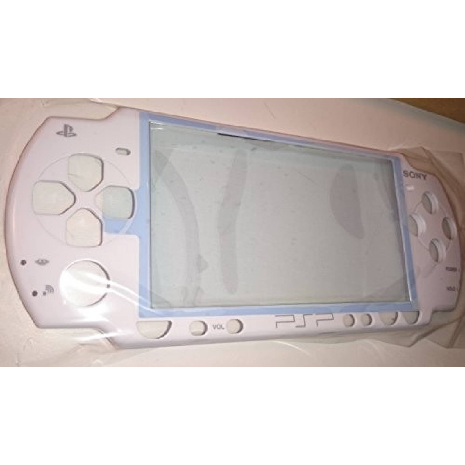 Faceplate Sony original para PSP 2000 de plástico -Blanco