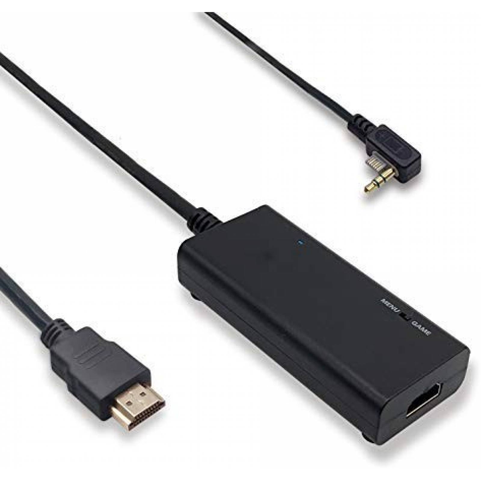 Cable LevelHike para PSP 2000 y 3000 HDMI HD -Negro