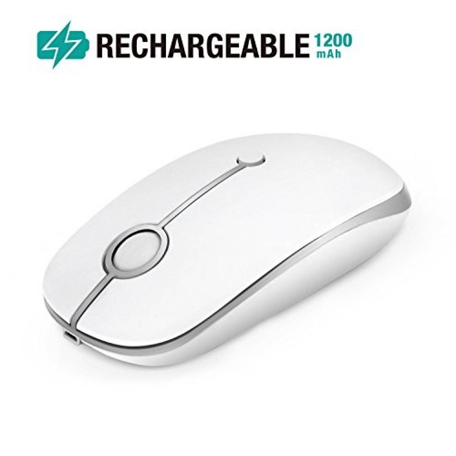 Mouse inalámbrico Jelly Comb Slim Optical recargable