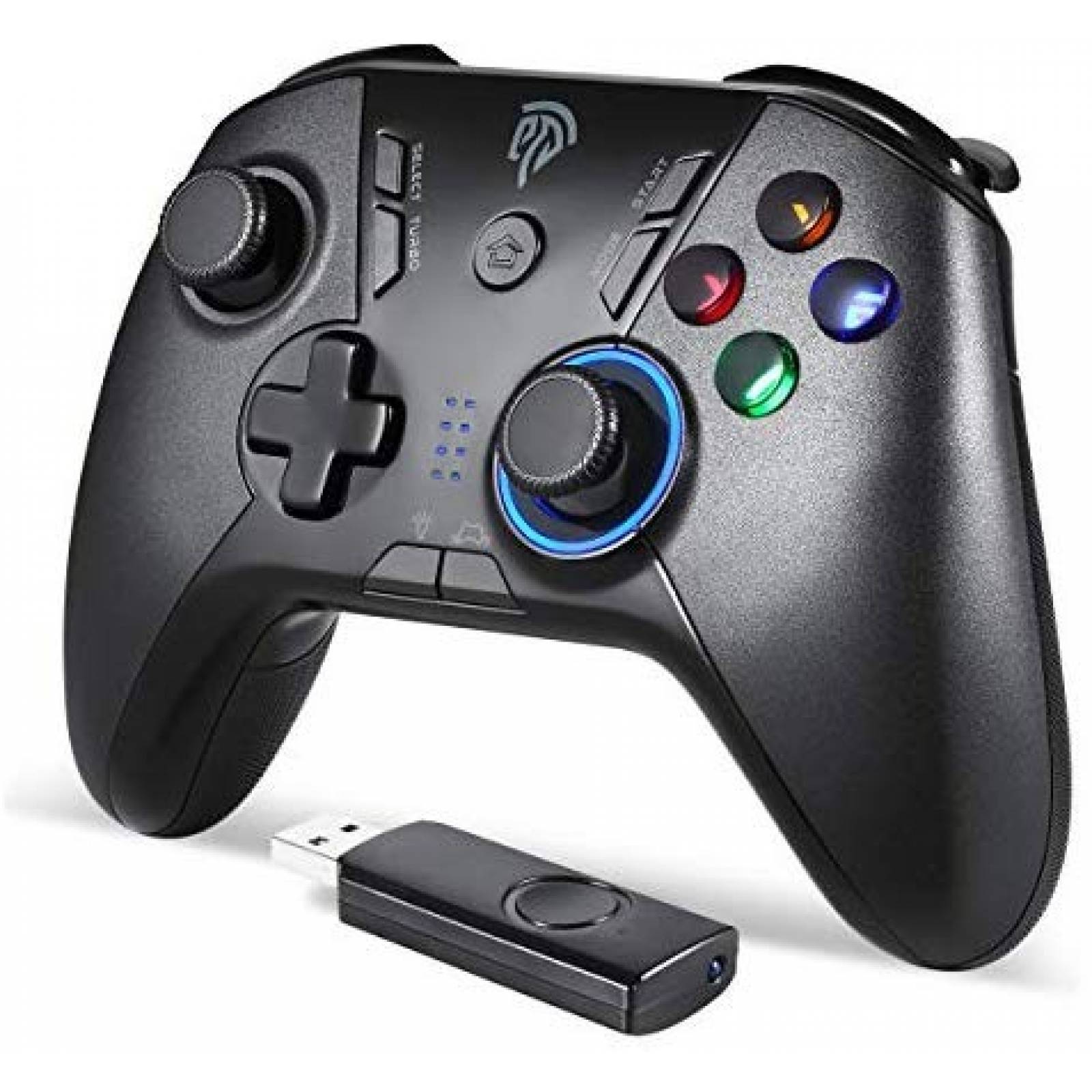 Control EasySMX para PS3 con Vibración -Negro Gris