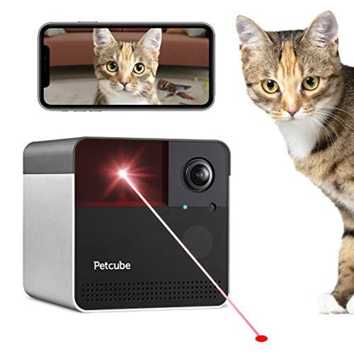 Cámara para Mascota Petcube Monitor Wi-Fi con Juguete Láser
