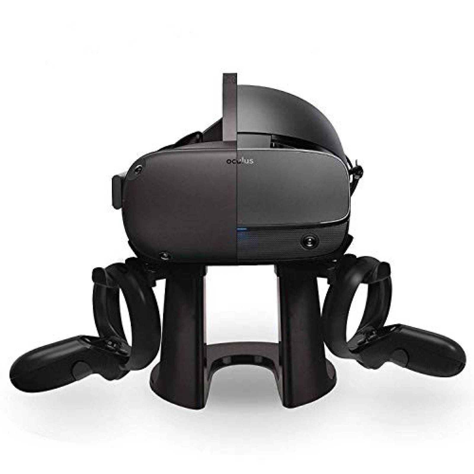 Soporte Audífonos y Control TNE VR Oculus Quest/Rif/S -Negro