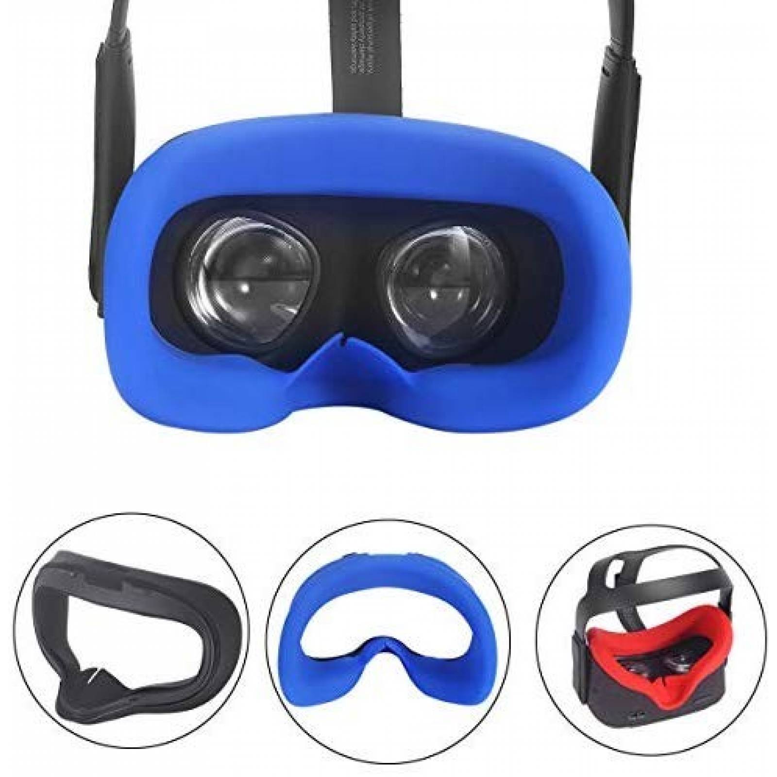 Protector para gafas Esimen de realidad virtual silicón Azul