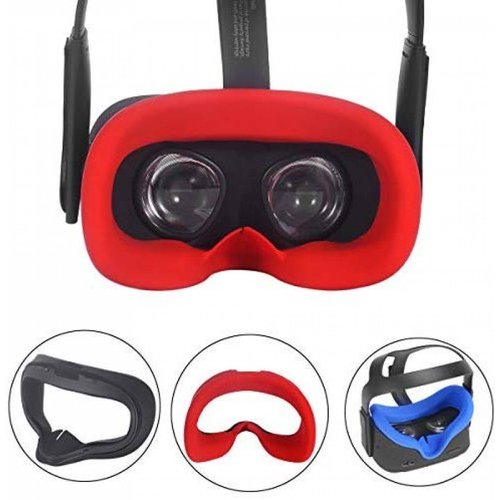 Protector para gafas Esimen de realidad virtual silicón Rojo