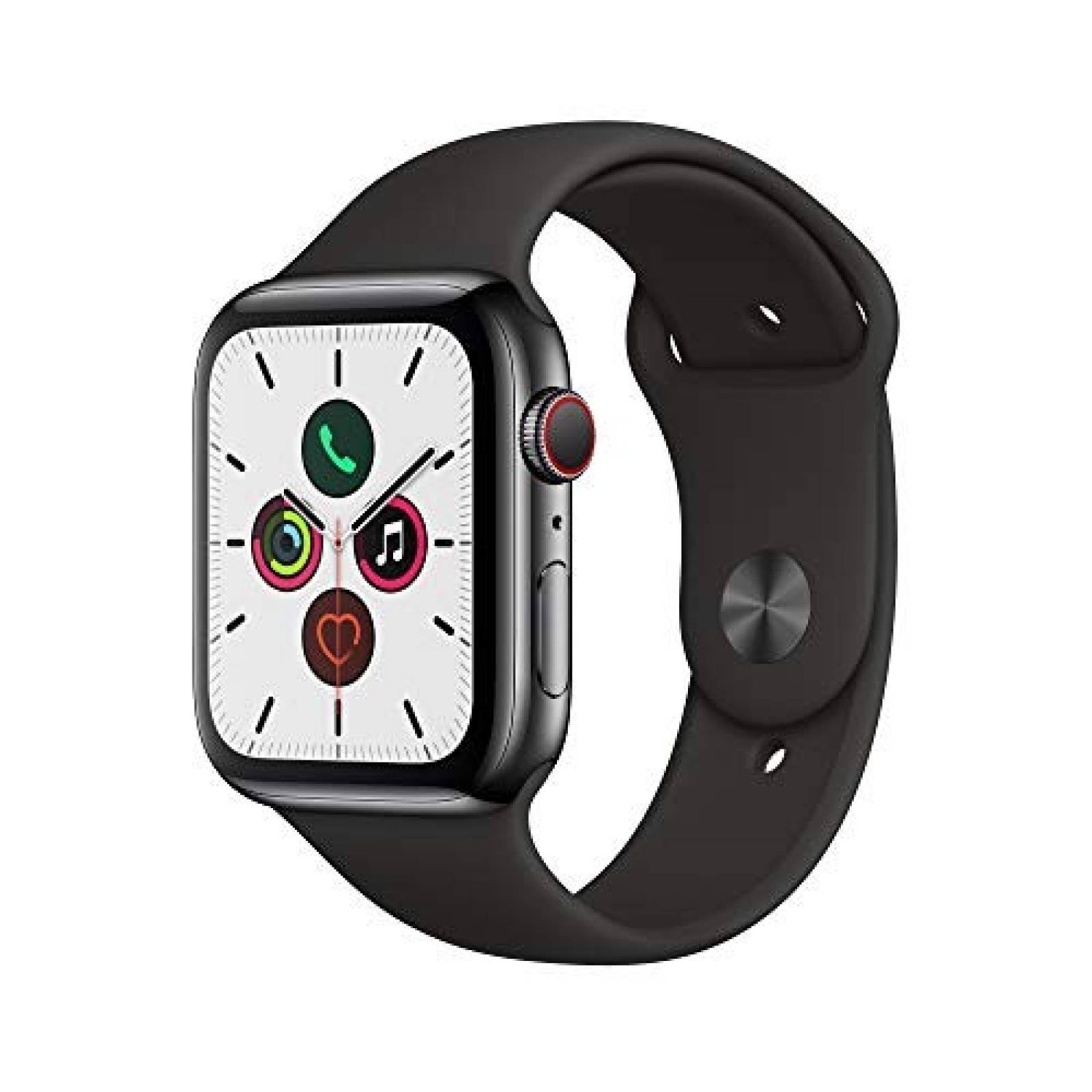 Smartwatch Apple Watch Series 5 (GPS + Celular, 44mm) -Negro