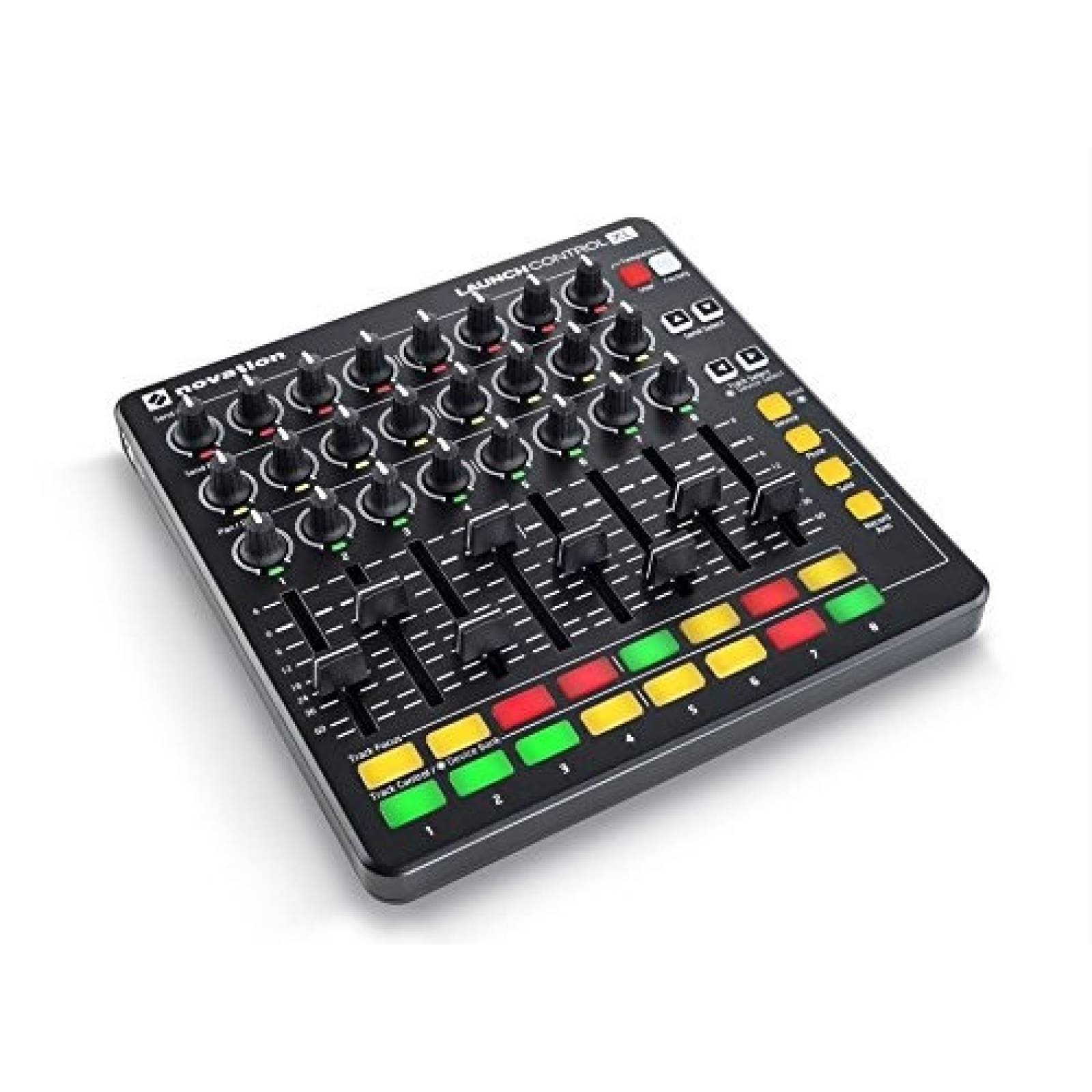 Controlador de DJ Novation Launch Control con 16 botones
