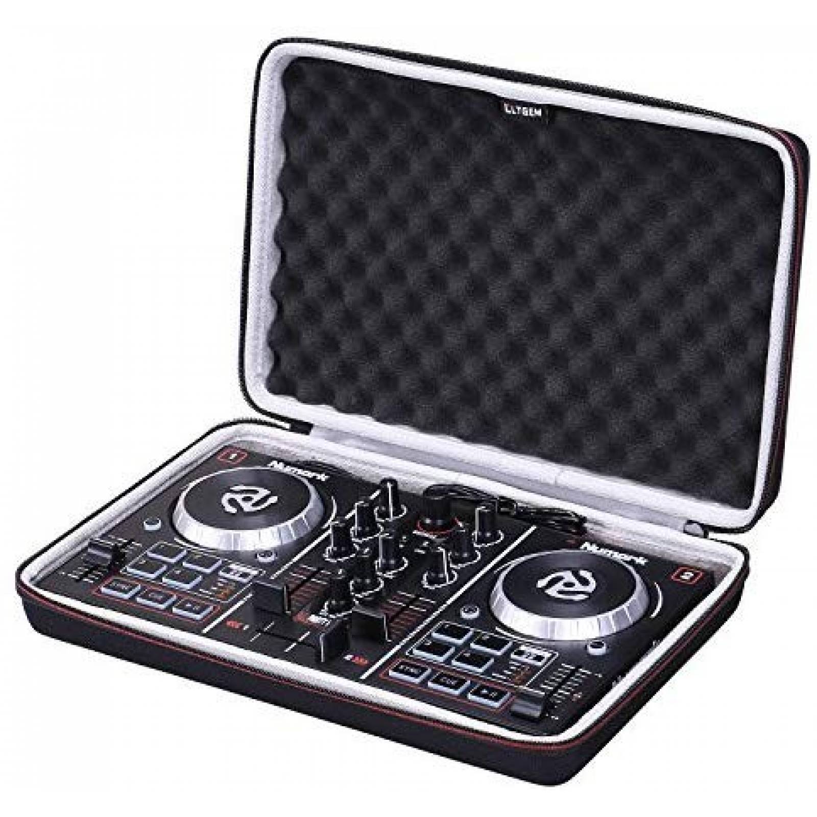 Funda rígida para control LTGEM Numark Party Mix Case de DJ