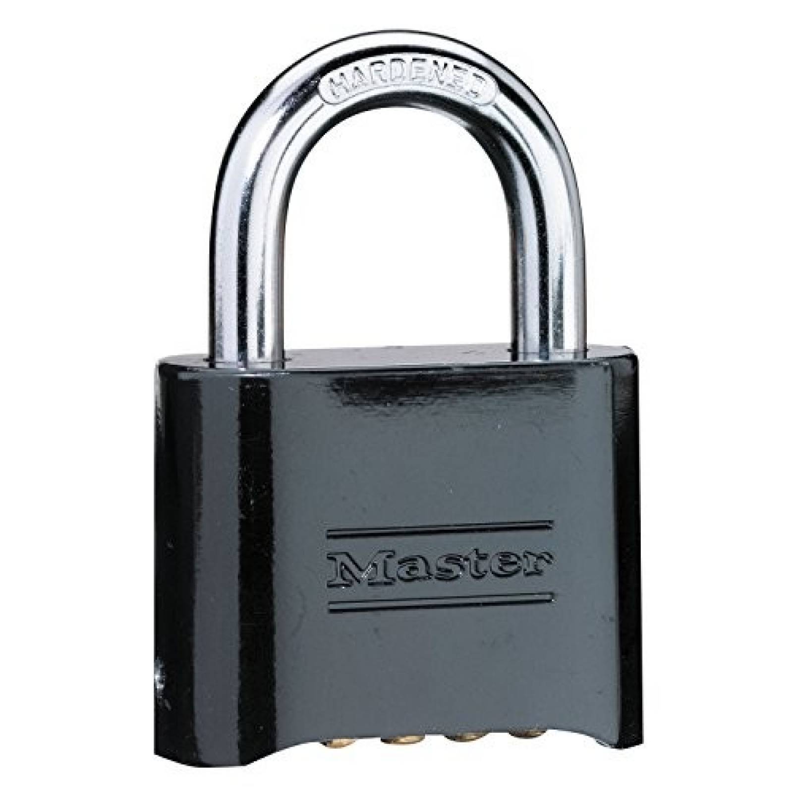 Candado Master Lock 178D Combinación de 4 Dígitos -Negro