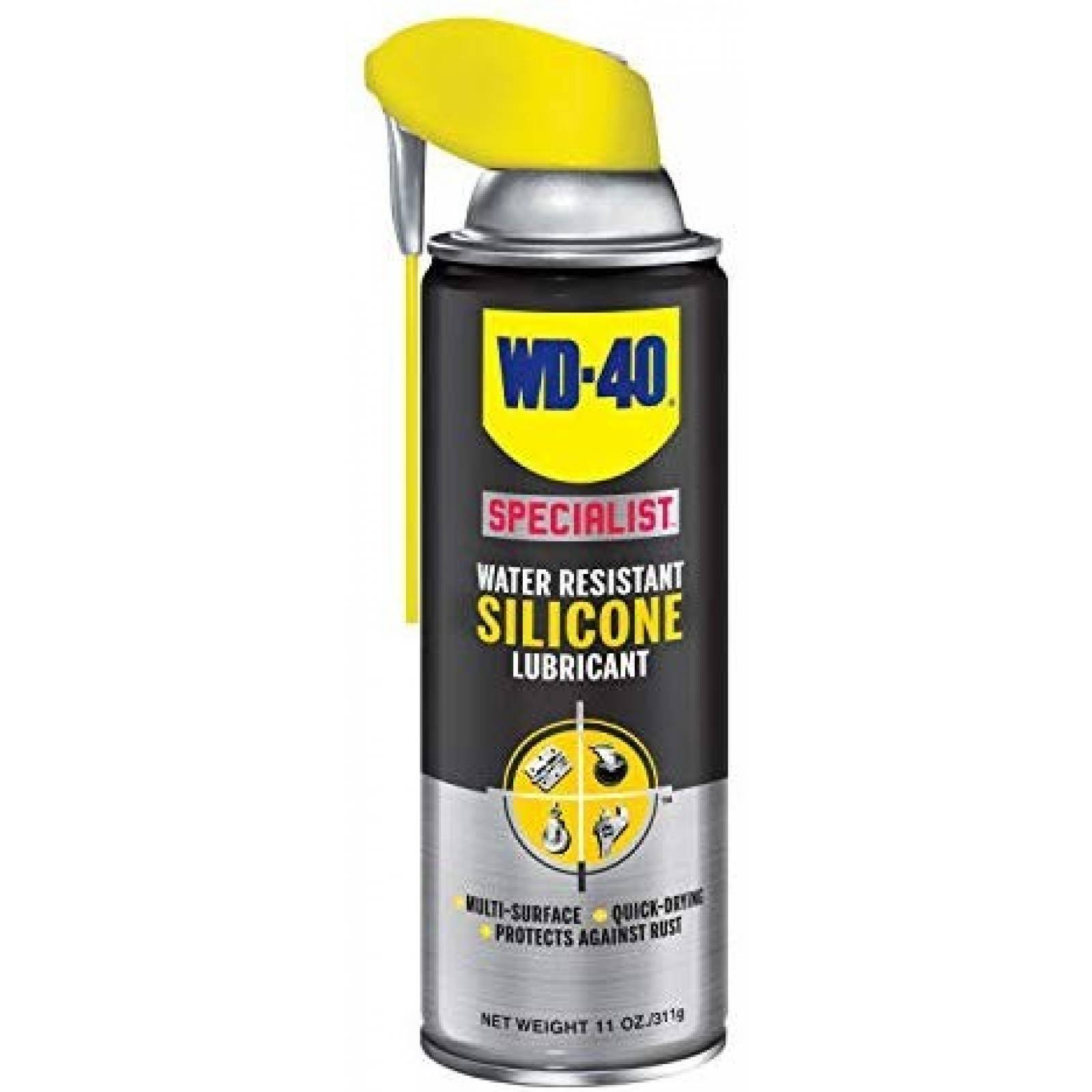 Lubricante Wd 40 Spray De Silicona Resistente Al Agua 11oz 