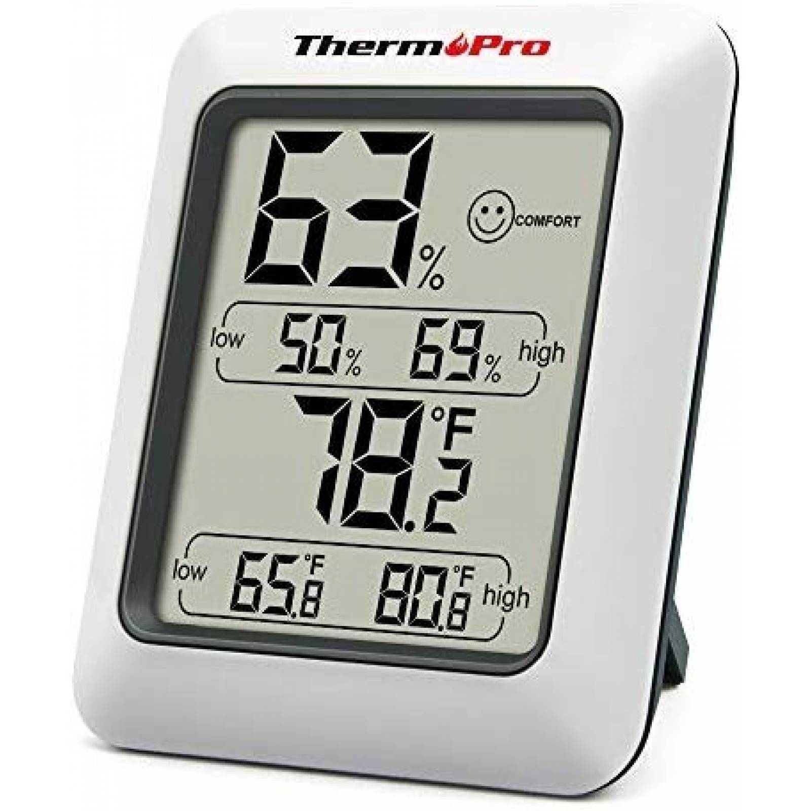 Higrómetro Thermopro Tp50 Termómetro Digital para Interiores