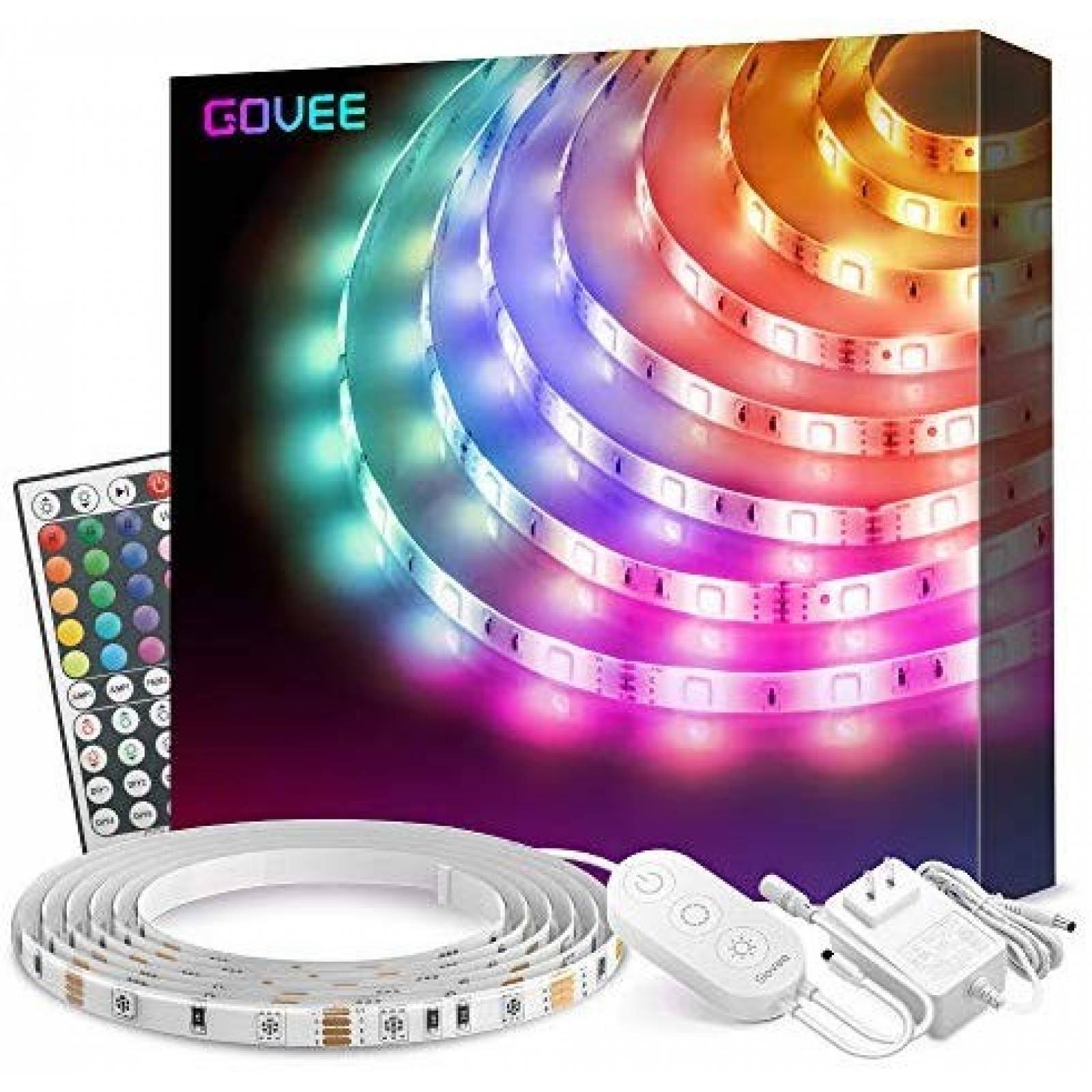 Tira de Luces LED Govee Impermeable RGB con Control