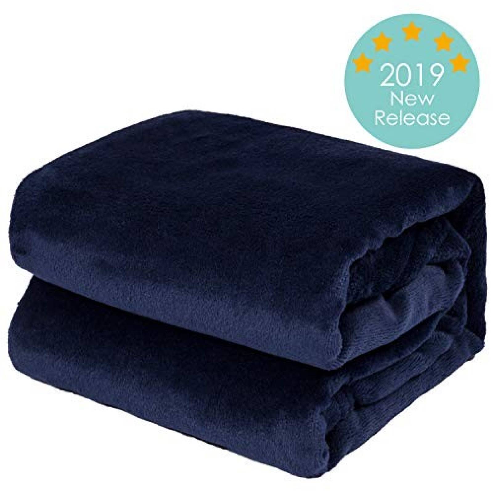 Manta de cama TILLYOU hipoalergénica para bebé 39x47" -Azul