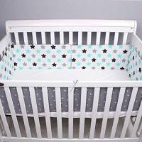 Almohadillas Para Cuna Diyin Para Rejas De Cuna -Blanca