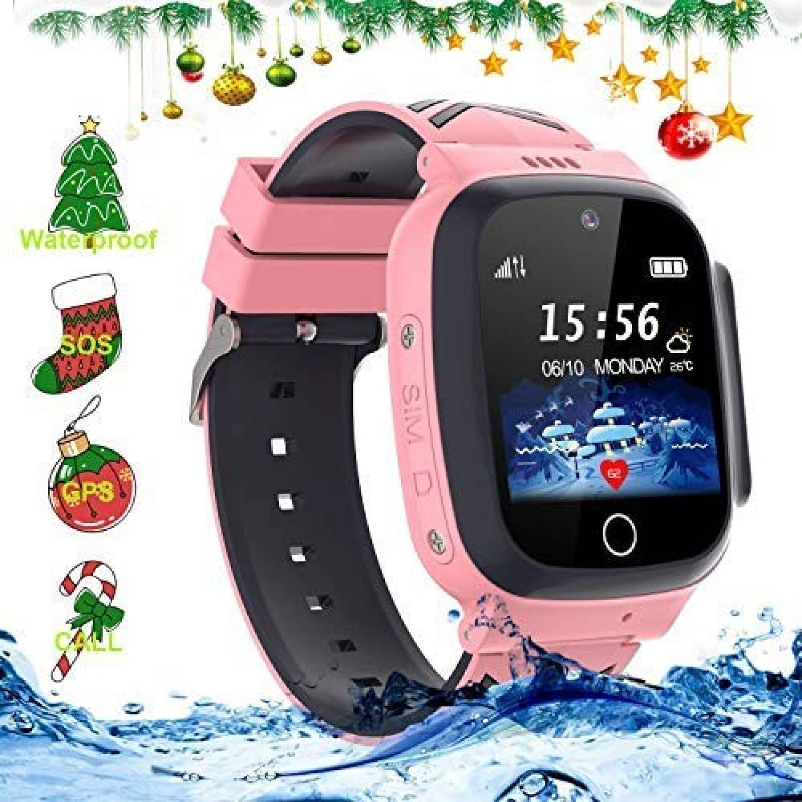 Smartwatch LDB Direct GPS/LPS touch para niñas -Rosa
