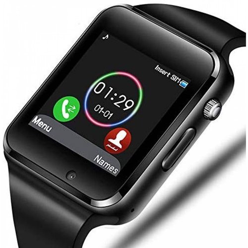 Smartwatch Aeifond ranura SIM y SD Android iOS -Negro