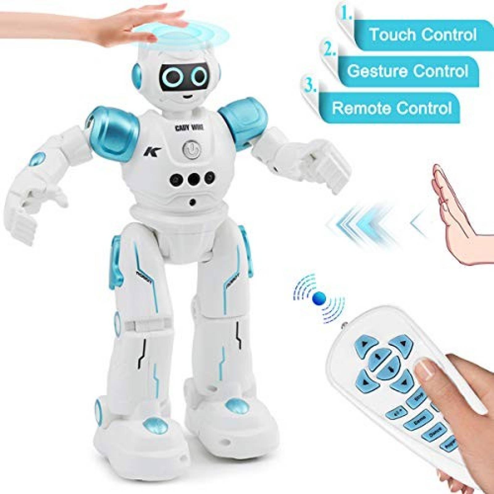 Robot Programable YITOOK para Niños con Control -Blanco