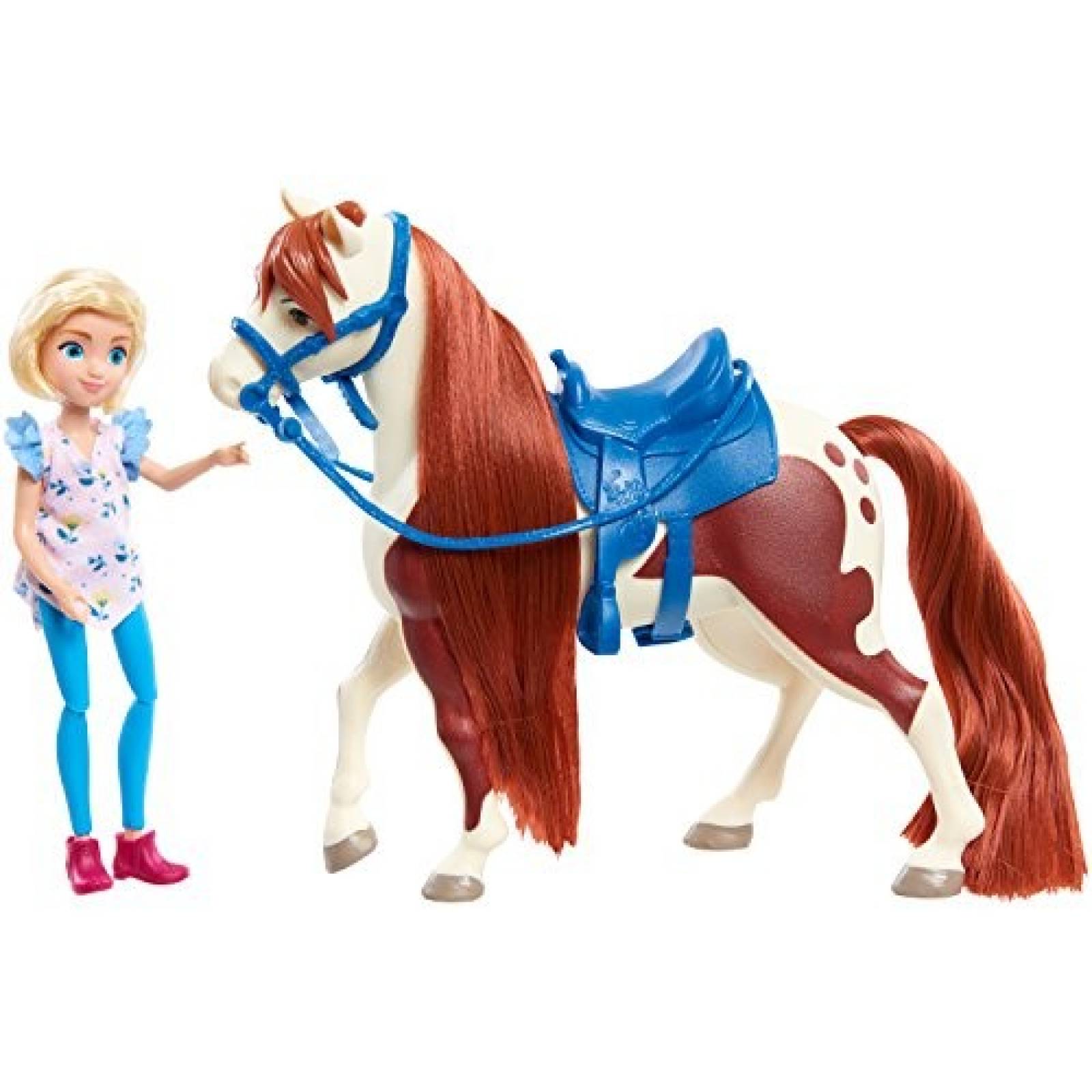 Juguete DreamWorks Spirit Riding Free Abigail y Boomerang