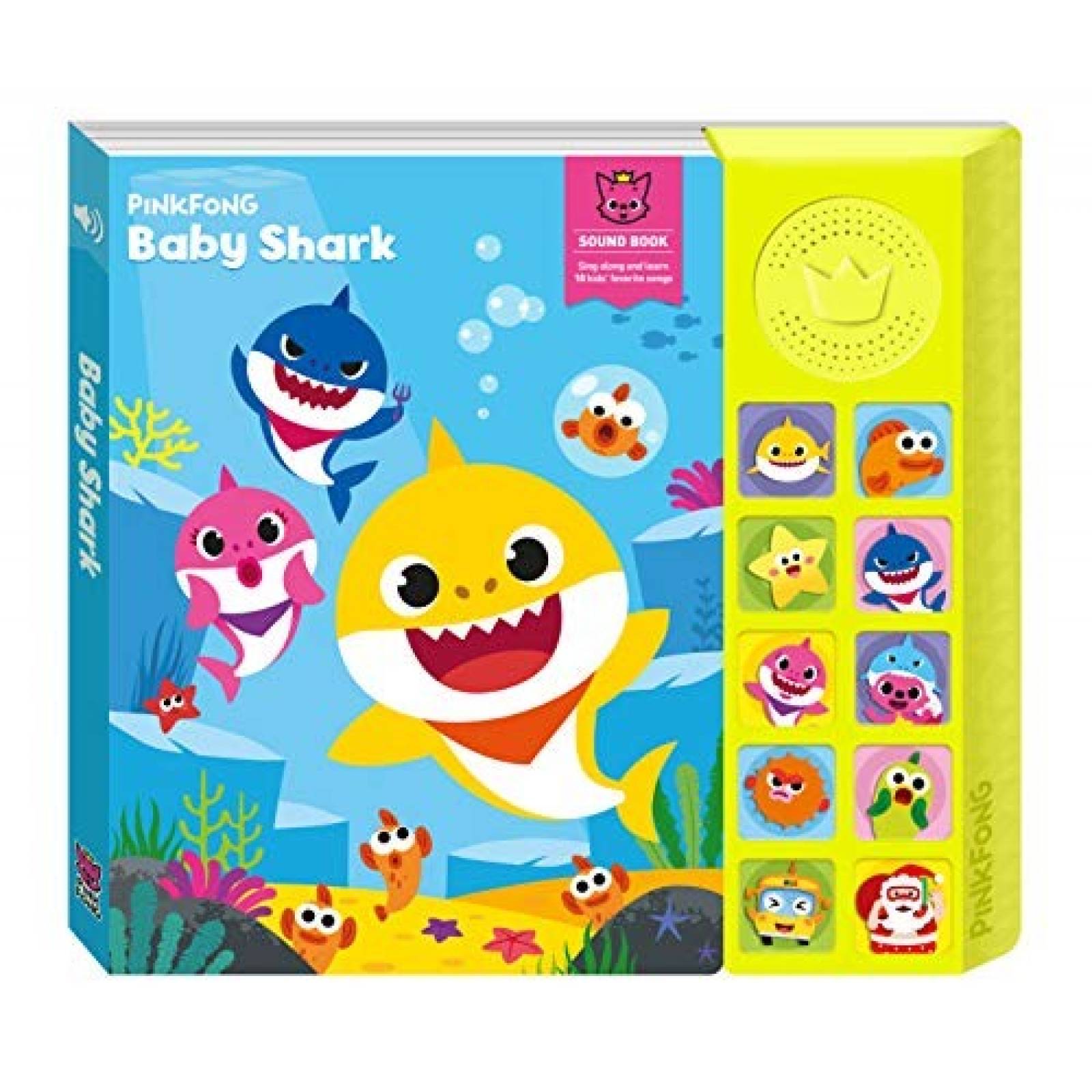 Libro con sonido Pinkfong Baby Shark para niños -Amarillo