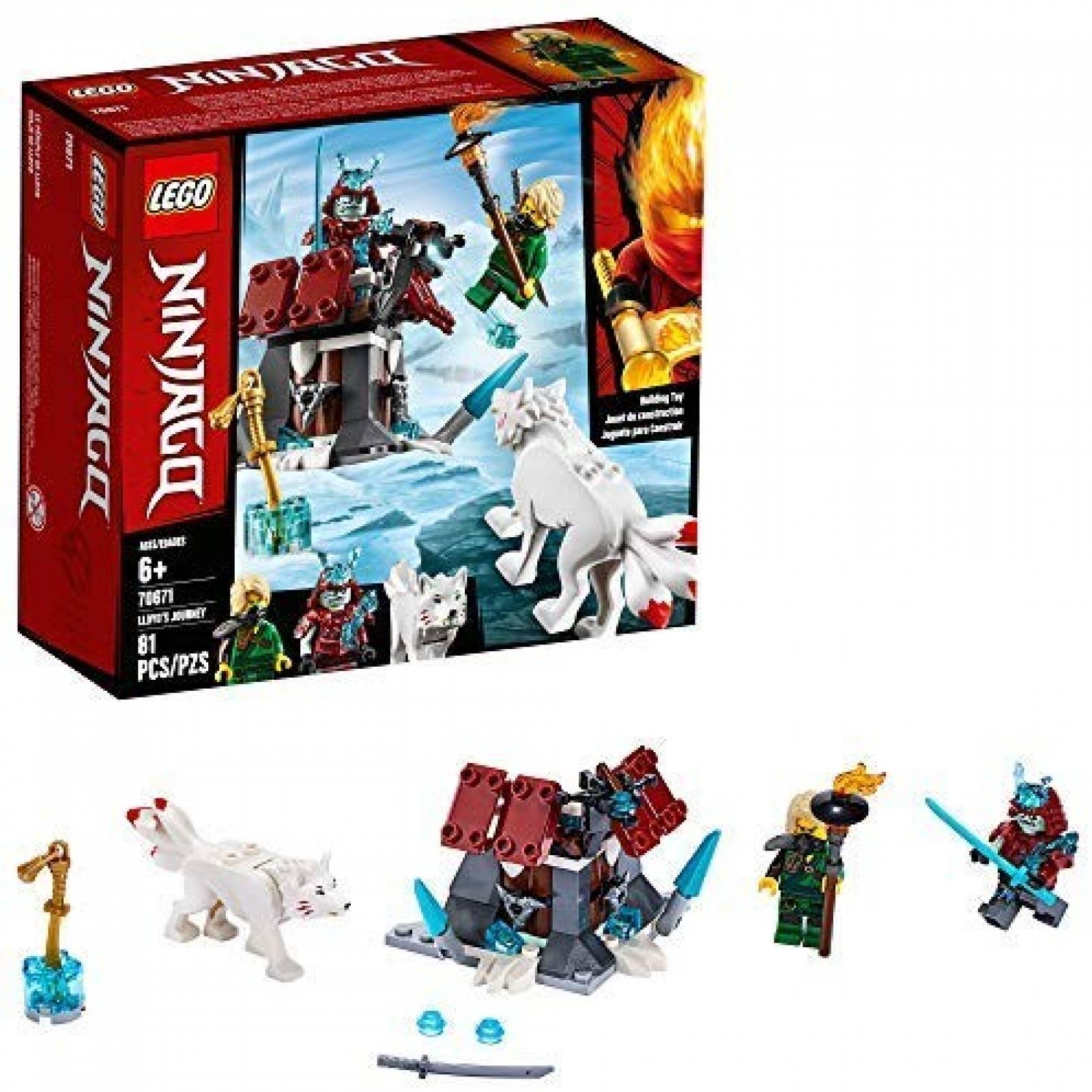 Juguete LEGO Ninjago Lloyd's Journey 2019 81 Piezas 6+