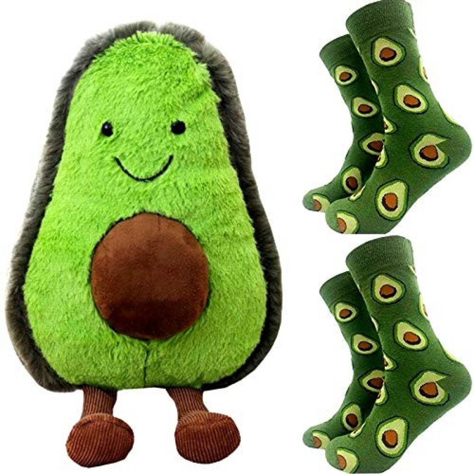 peluche de aguacate