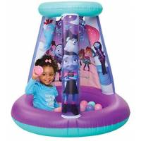Rebote Inflable Vampirina Pit Playland + 15 Colores -Morado