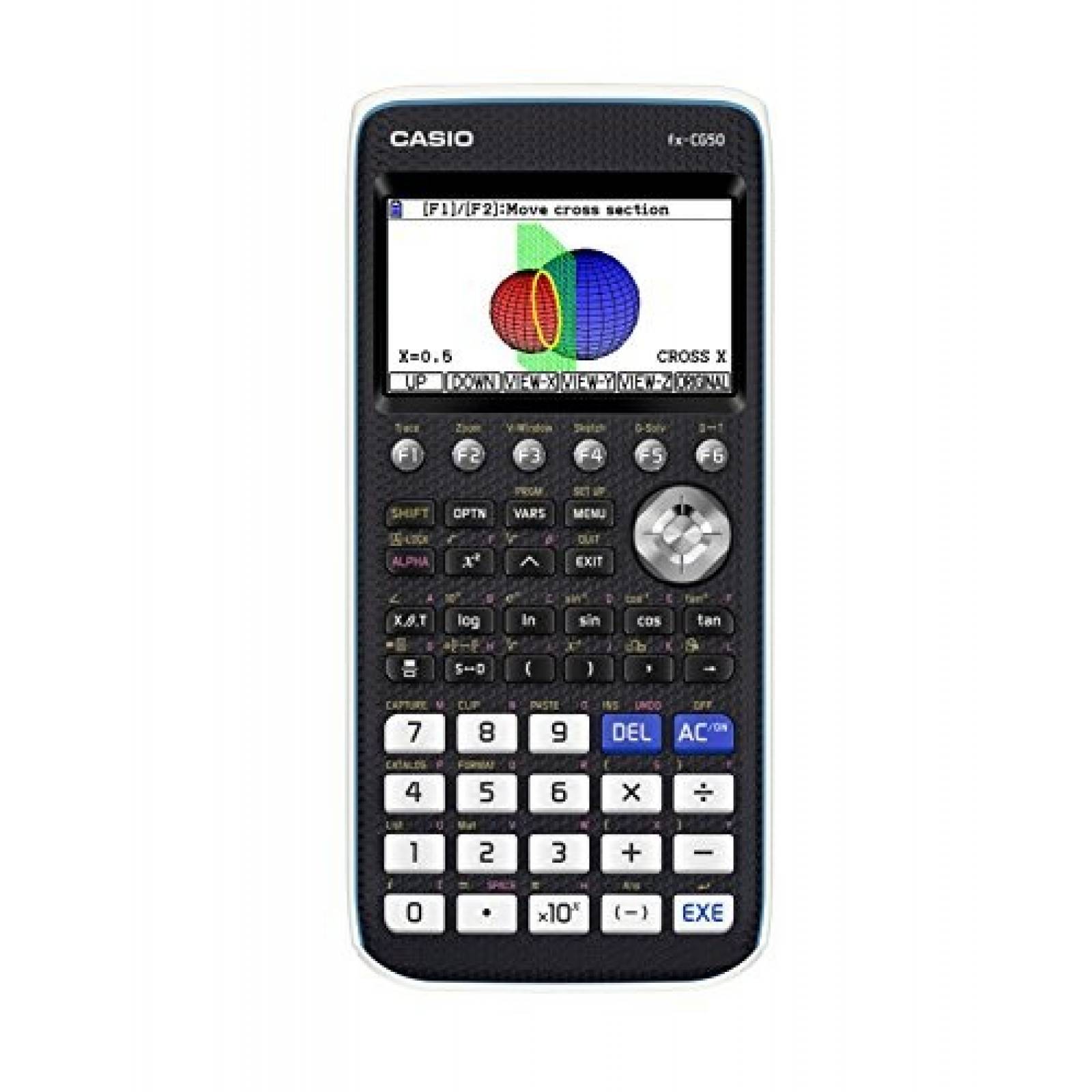 Calculadora gráfica Casio 2.5" LCD a color - Negro